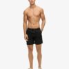 Broderade swim shorts i premiumkvalitet, 43 cm Broderade swim shorts i premiumkvalitet, 43 cm