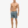 Broderade swim shorts i premiumkvalitet, 43 cm Broderade swim shorts i premiumkvalitet, 43 cm