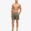 Broderade swim shorts i premiumkvalitet, 43 cm Broderade swim shorts i premiumkvalitet, 43 cm