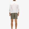 Broderade swim shorts i premiumkvalitet, 43 cm Broderade swim shorts i premiumkvalitet, 43 cm