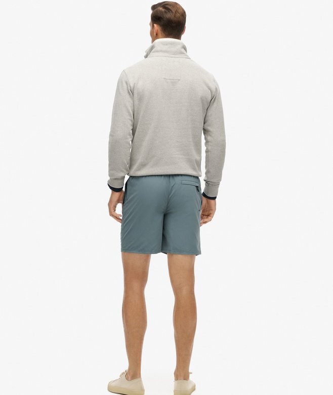 Broderade swim shorts i premiumkvalitet, 43 cm Broderade swim shorts i premiumkvalitet, 43 cm