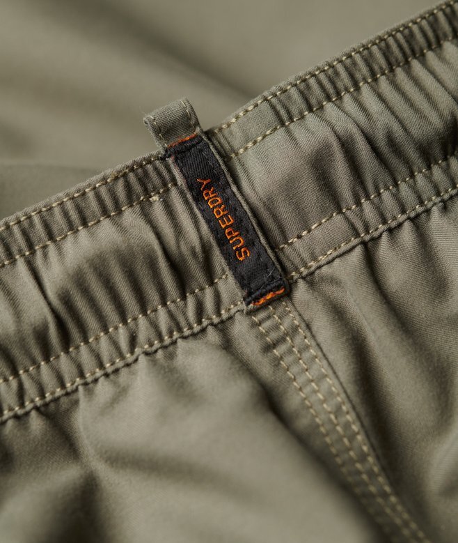 Broderade swim shorts i premiumkvalitet, 43 cm Broderade swim shorts i premiumkvalitet, 43 cm