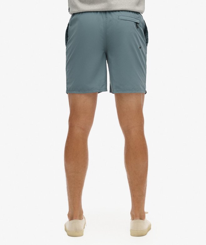 Broderade swim shorts i premiumkvalitet, 43 cm Broderade swim shorts i premiumkvalitet, 43 cm