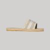 Canvas-espadriller med överdrag