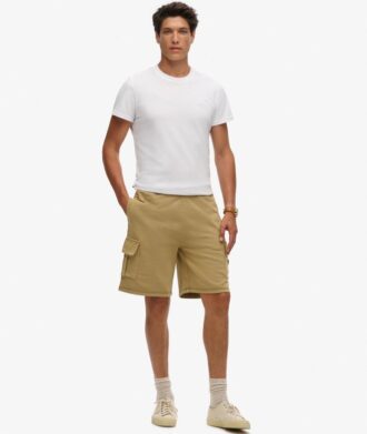 Cargoshorts med kontrastsömmar