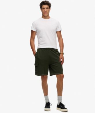 Cargoshorts med kontrastsömmar