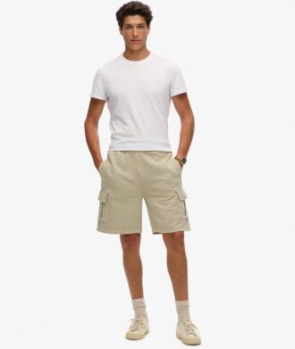 Cargoshorts med kontrastsömmar