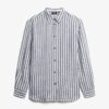 Casual linne-boyfriend-skjorta Casual linne-boyfriend-skjorta