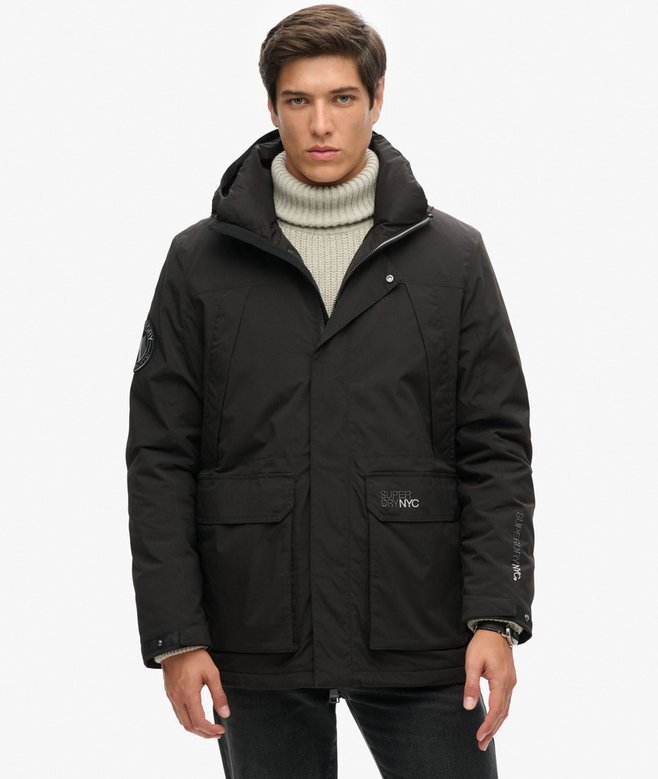 City Hooded Wind Parka-jacka City Hooded Wind Parka-jacka