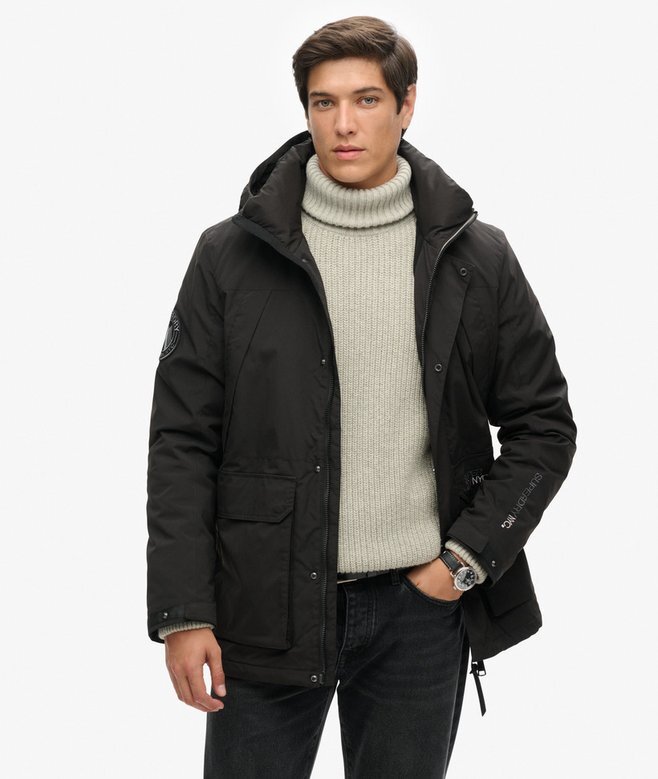 City Hooded Wind Parka-jacka City Hooded Wind Parka-jacka