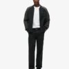College Graphic Jersey Bomber Jacket College Graphic Jersey Bomber Jacket
