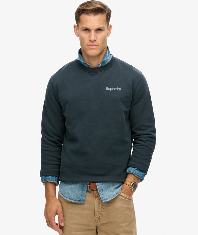 Core Logo City Loose Crew-Sweatshirt Core Logo City Loose Crew-Sweatshirt