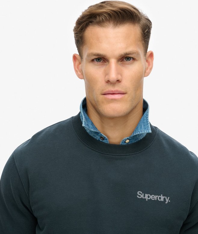 Core Logo City Loose Crew-Sweatshirt Core Logo City Loose Crew-Sweatshirt