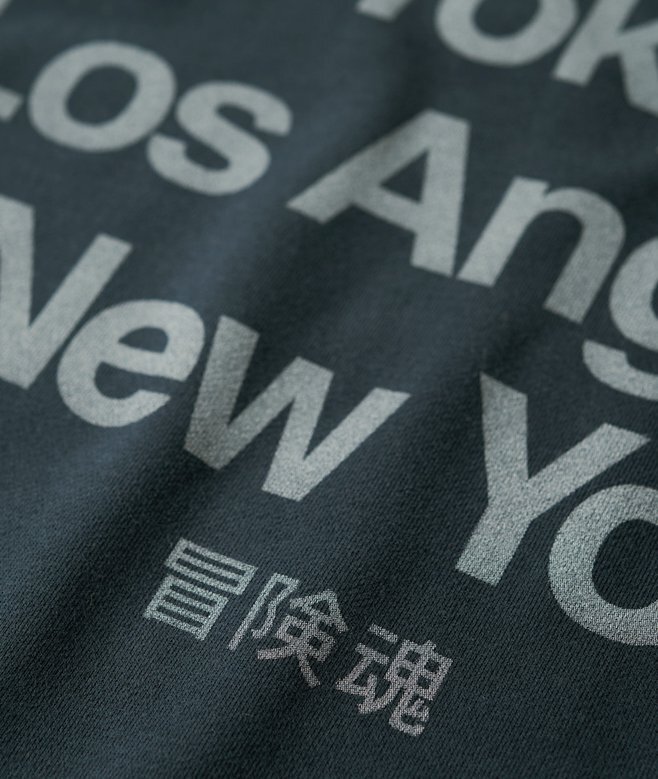 Core Logo City Loose Crew-Sweatshirt Core Logo City Loose Crew-Sweatshirt