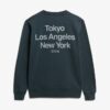 Core Logo City Loose Crew-Sweatshirt Core Logo City Loose Crew-Sweatshirt