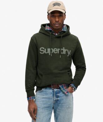 Core Logo City Loose Fit Hoodie