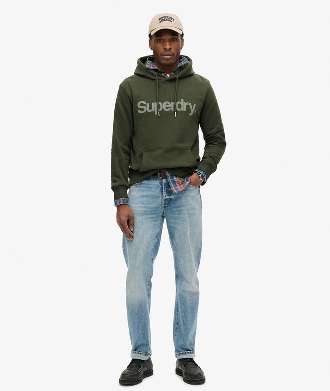 Core Logo City Loose Fit Hoodie Core Logo City Loose Fit Hoodie