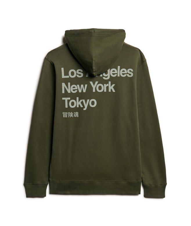 Core Logo City Loose Fit Hoodie Core Logo City Loose Fit Hoodie