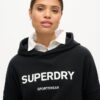Core Sport Crop Box Hoodie