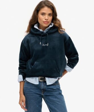 Country Club Velour Loose Hoodie Country Club Velour Loose Hoodie
