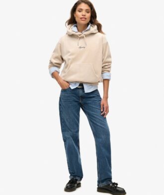 Country Club Velour Loose Hoodie