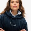 Country Club Velour Loose Hoodie