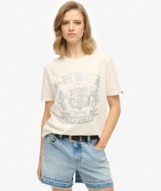 Dekorerad Varsity Relaxed T-shirt