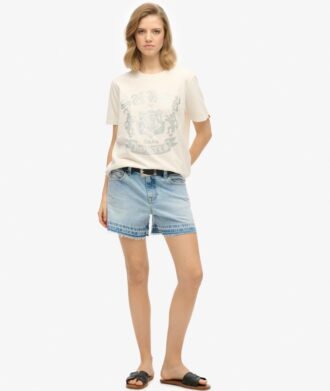 Dekorerad Varsity Relaxed T-shirt