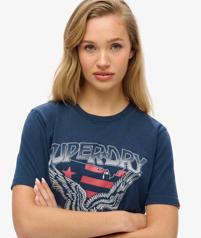 Dekorerad Varsity Relaxed T-shirt Dekorerad Varsity Relaxed T-shirt