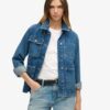 Denim-arbetsjacka