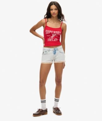 Denim-shorts