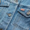 Denimjacka med dekorationer Denimjacka med dekorationer