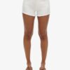 Denimshorts med hög midja Denimshorts med hög midja