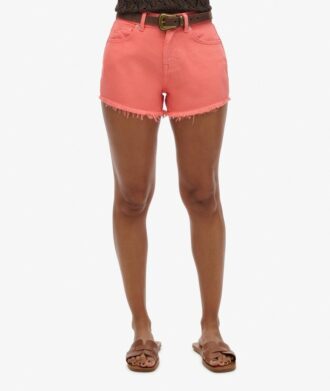 Denimshorts med hög midja Denimshorts med hög midja