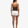 Denimshorts med hög midja Denimshorts med hög midja