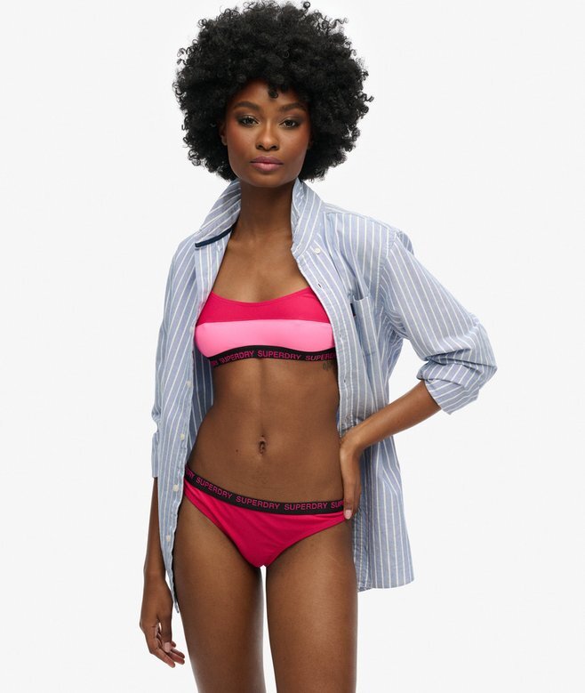 Elastisk bralette-bikinitopp Elastisk bralette-bikinitopp