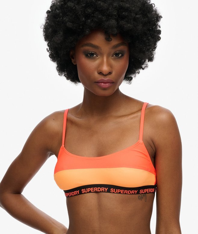 Elastisk bralette-bikinitopp Elastisk bralette-bikinitopp