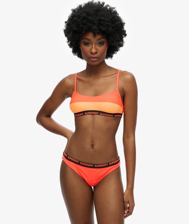 Elastisk bralette-bikinitopp Elastisk bralette-bikinitopp