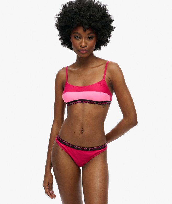 Elastisk bralette-bikinitopp Elastisk bralette-bikinitopp