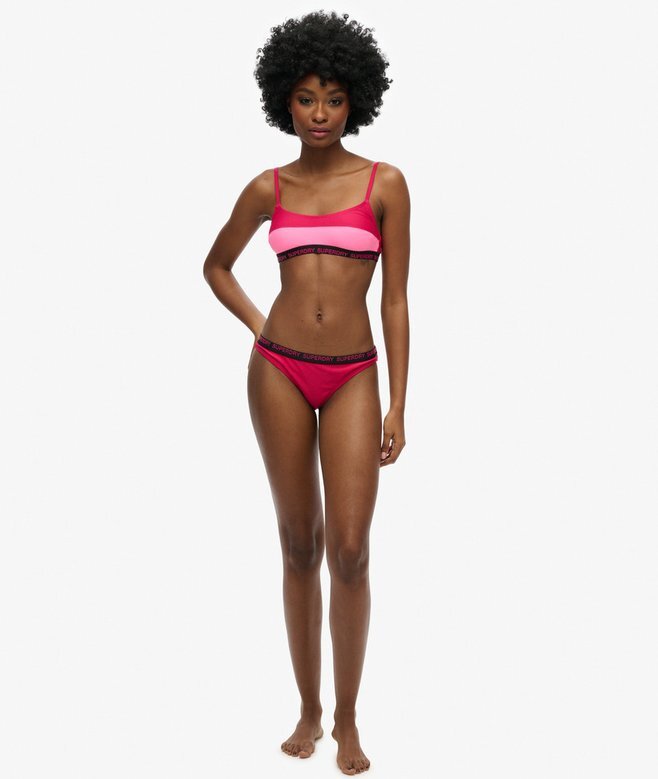 Elastisk bralette-bikinitopp Elastisk bralette-bikinitopp