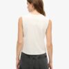 Embellished Archive Fitted Tank Top Embellished Archive Fitted Tank Top