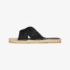 Espadrille-sandaler med korsade remmar Espadrille-sandaler med korsade remmar