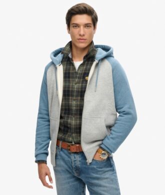 Essential Baseball Zip Hoodie Essential Baseball Zip Hoodie
