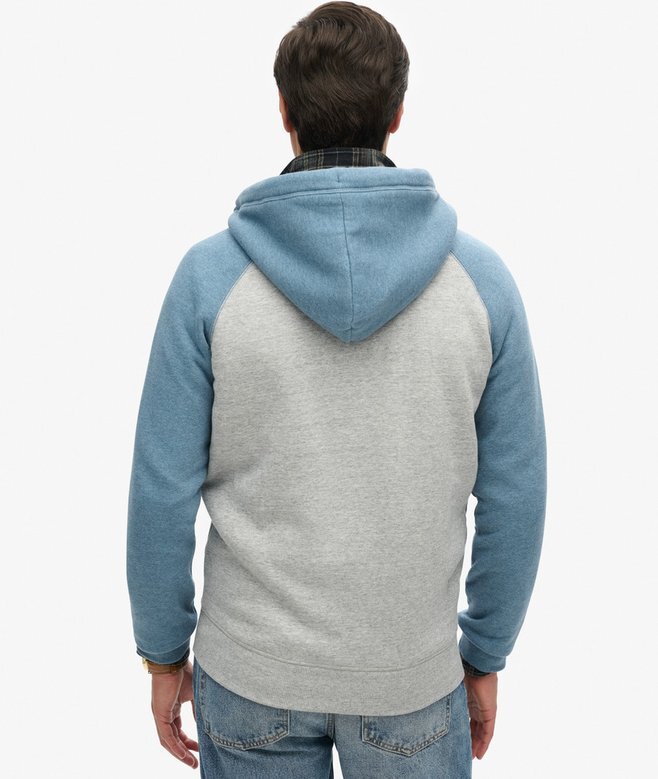Essential Baseball Zip Hoodie Essential Baseball Zip Hoodie