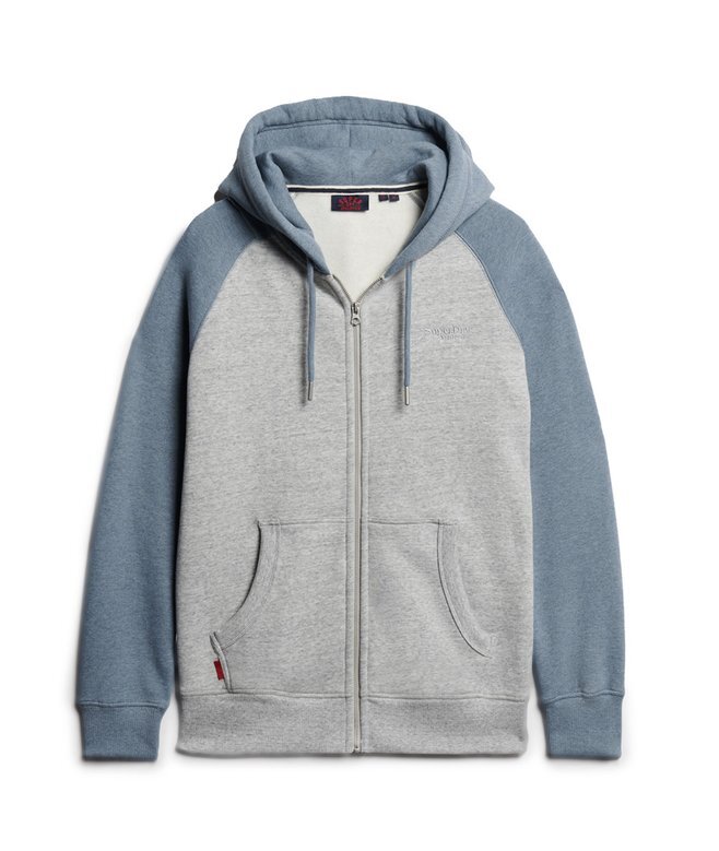 Essential Baseball Zip Hoodie Essential Baseball Zip Hoodie