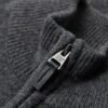 Essential broderad stickad tröja med halv dragkedja Essential broderad stickad tröja med halv dragkedja