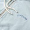 Essential Logo Cropped Zip Hoodie