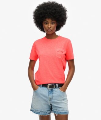 Essential Logo Garment Dye Pocket T-shirt