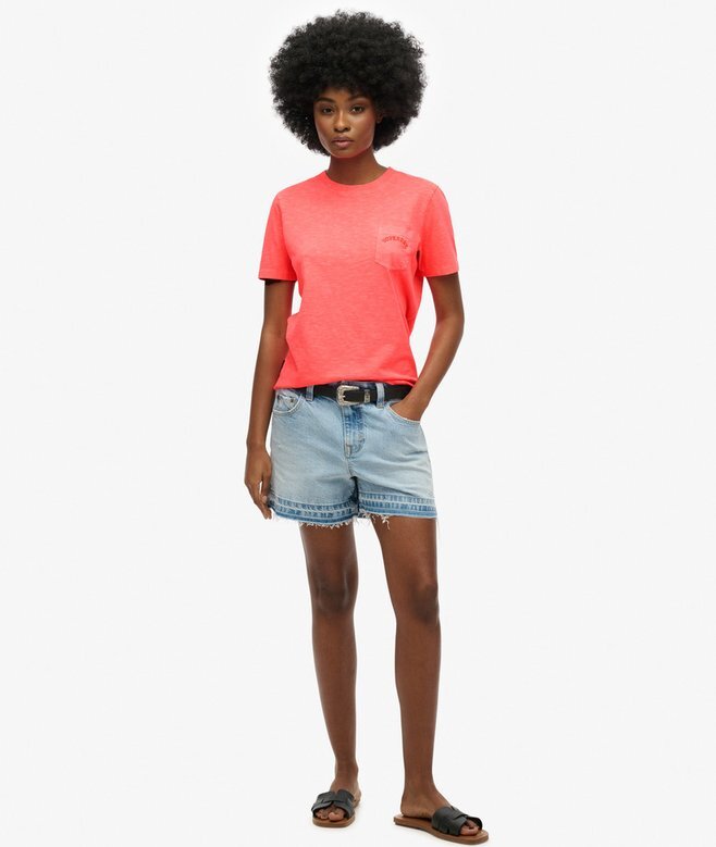 Essential Logo Garment Dye Pocket T-shirt Essential Logo Garment Dye Pocket T-shirt