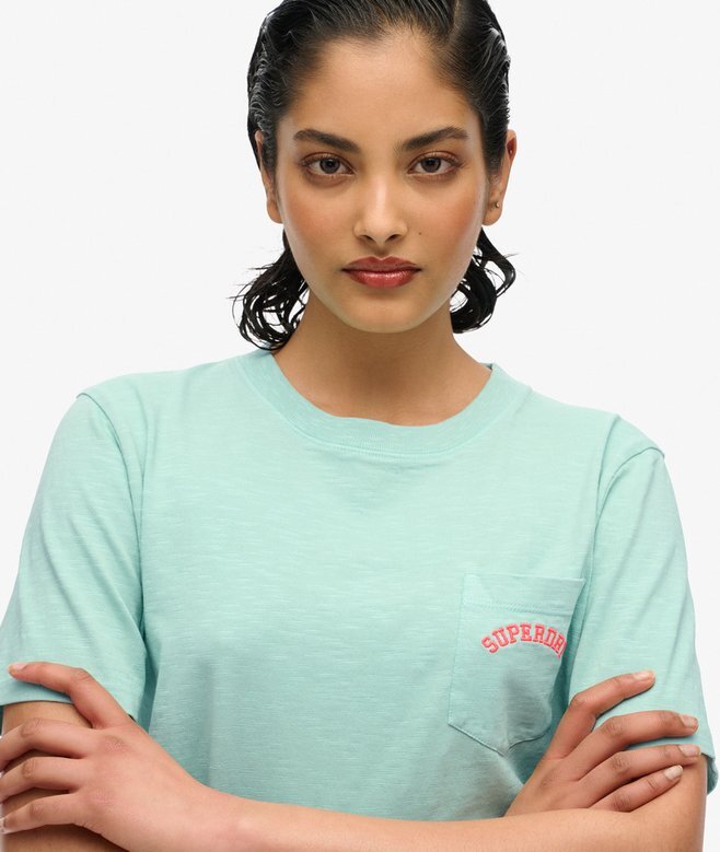 Essential Logo Garment Dye Pocket T-shirt Essential Logo Garment Dye Pocket T-shirt